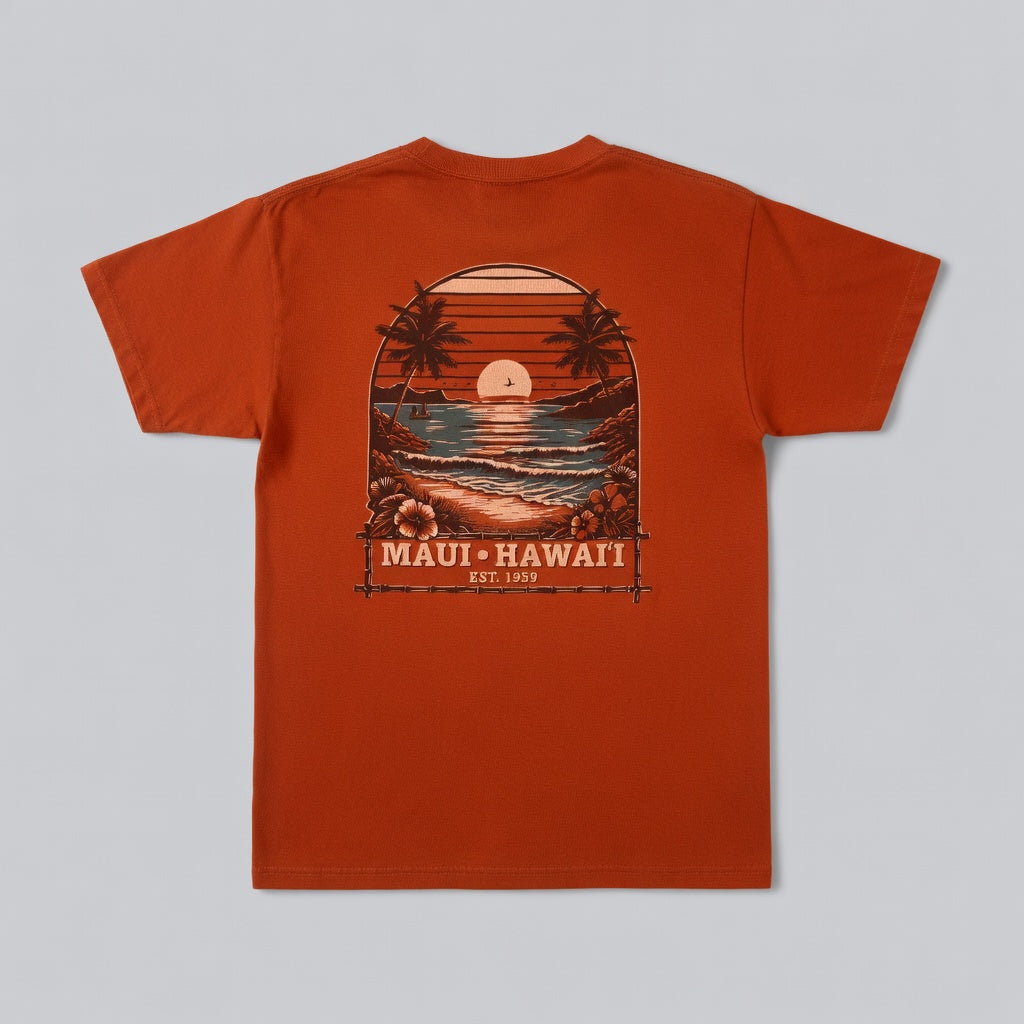 Beach Sunset - Red Dirt Maui