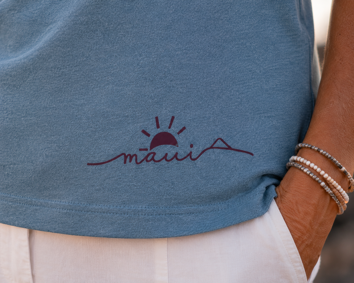 Maui Sunrise Women's Tee - Red Dirt Maui