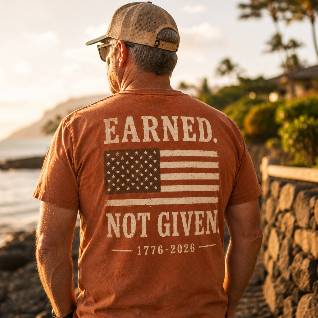Earned. Not Given.