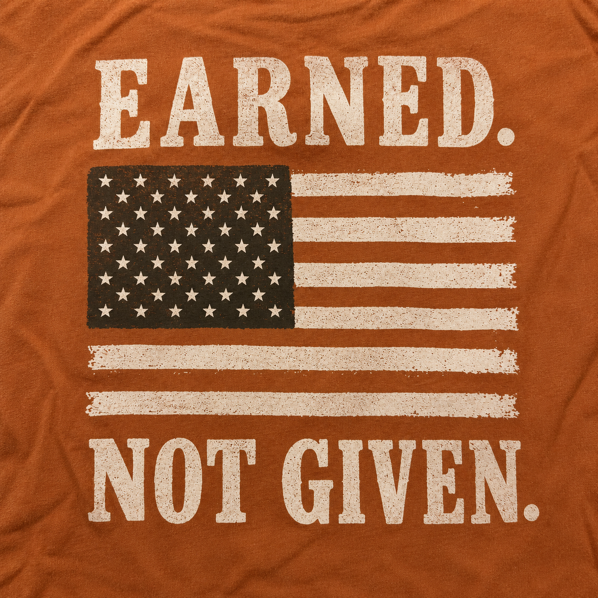 Earned. Not Given.
