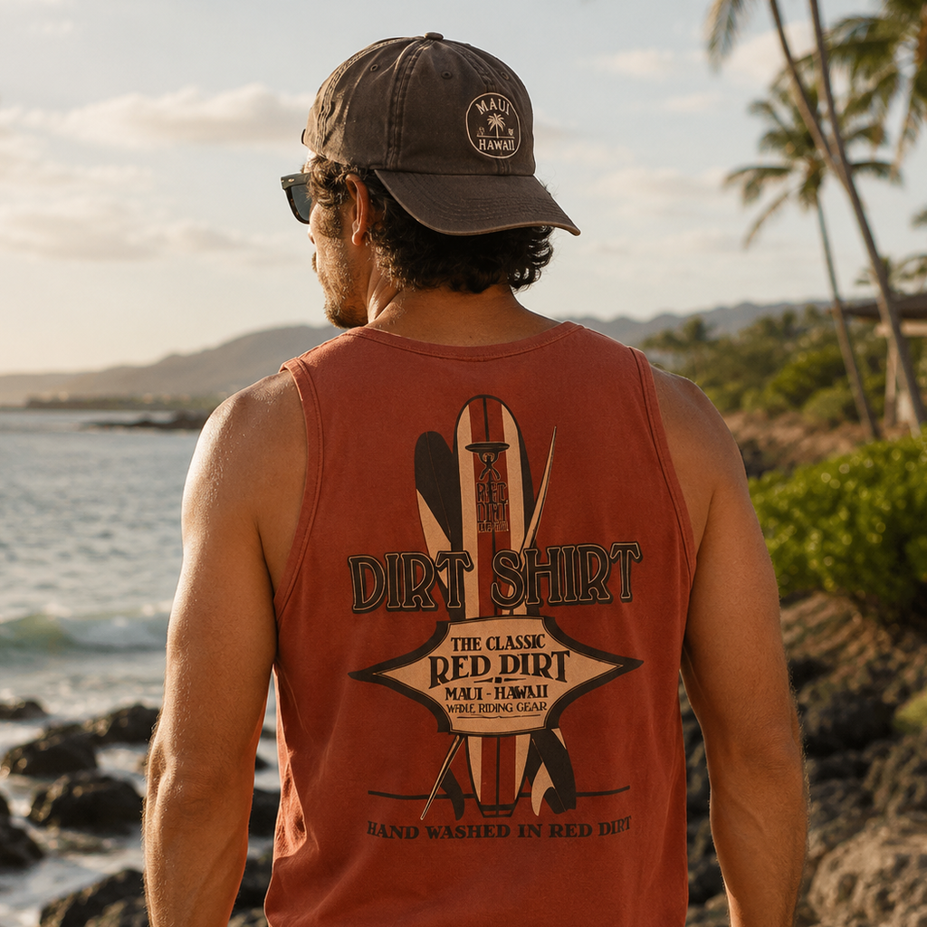 Diamond Longboard Tank - Red Dirt Maui
