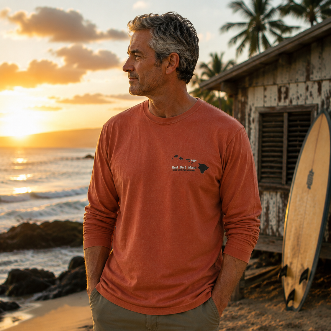 Hawaiian Islands Long Sleeve