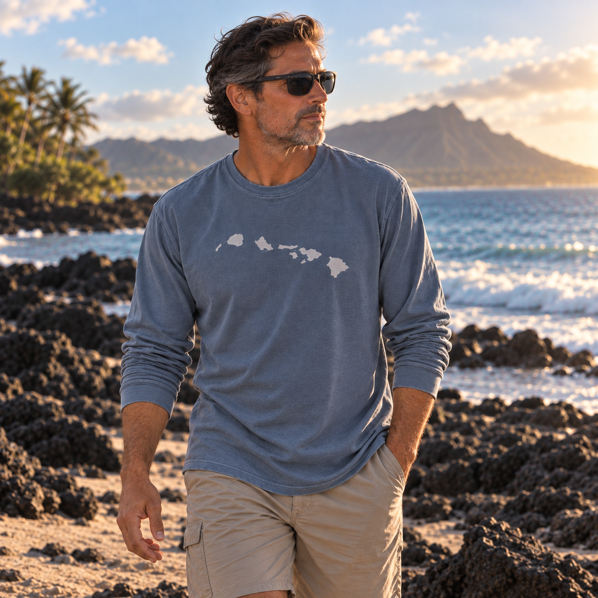 Hawaiian Islands Long Sleeve — Off Duty