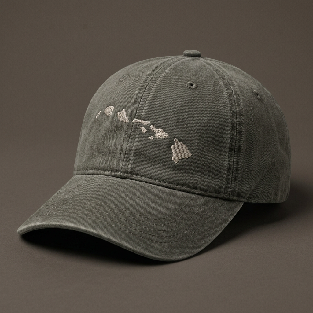 Hawaiian Islands Hat — Off Duty - Red Dirt Maui