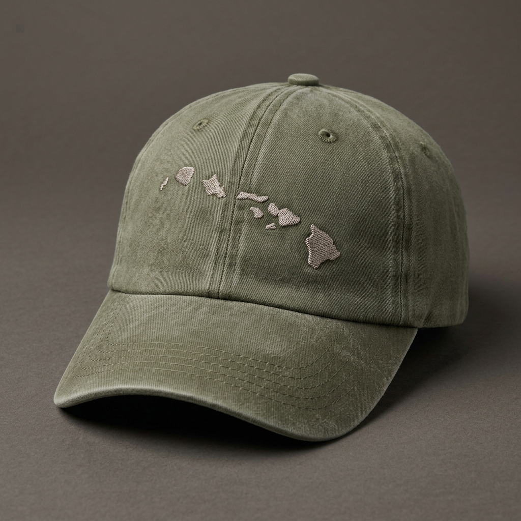 Hawaiian Islands Hat — Off Duty - Red Dirt Maui