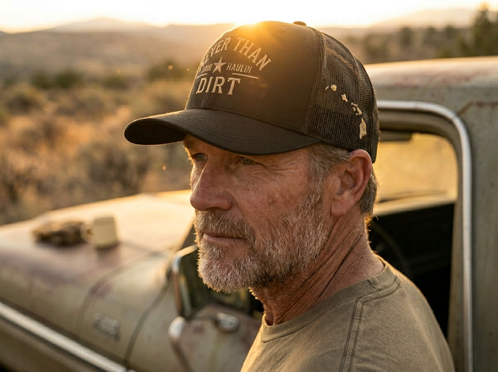 Older Than Dirt Heritage Trucker - Red Dirt Maui