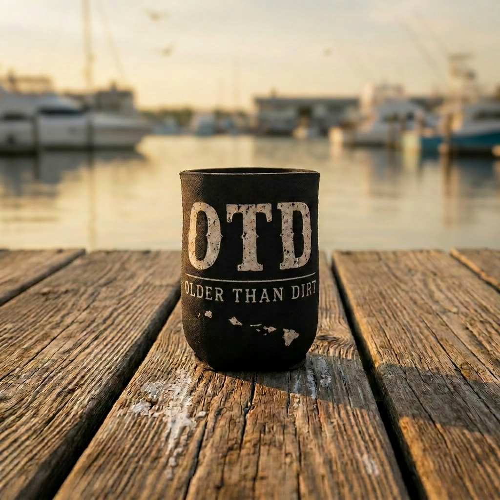 Older Than Dirt Heritage Koozie