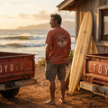Old School Wood - Red Dirt Maui