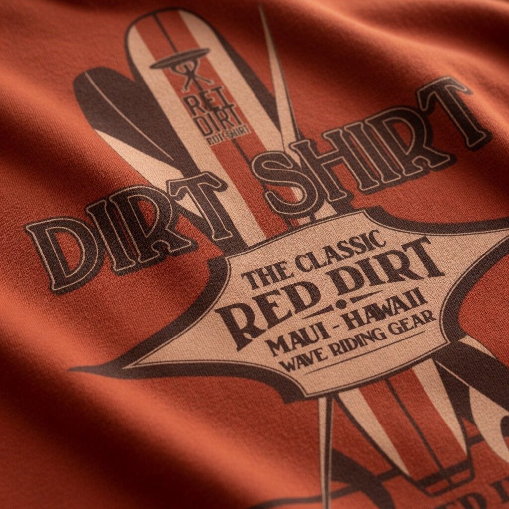 Diamond Longboard - Vintage Style Maui Tee
