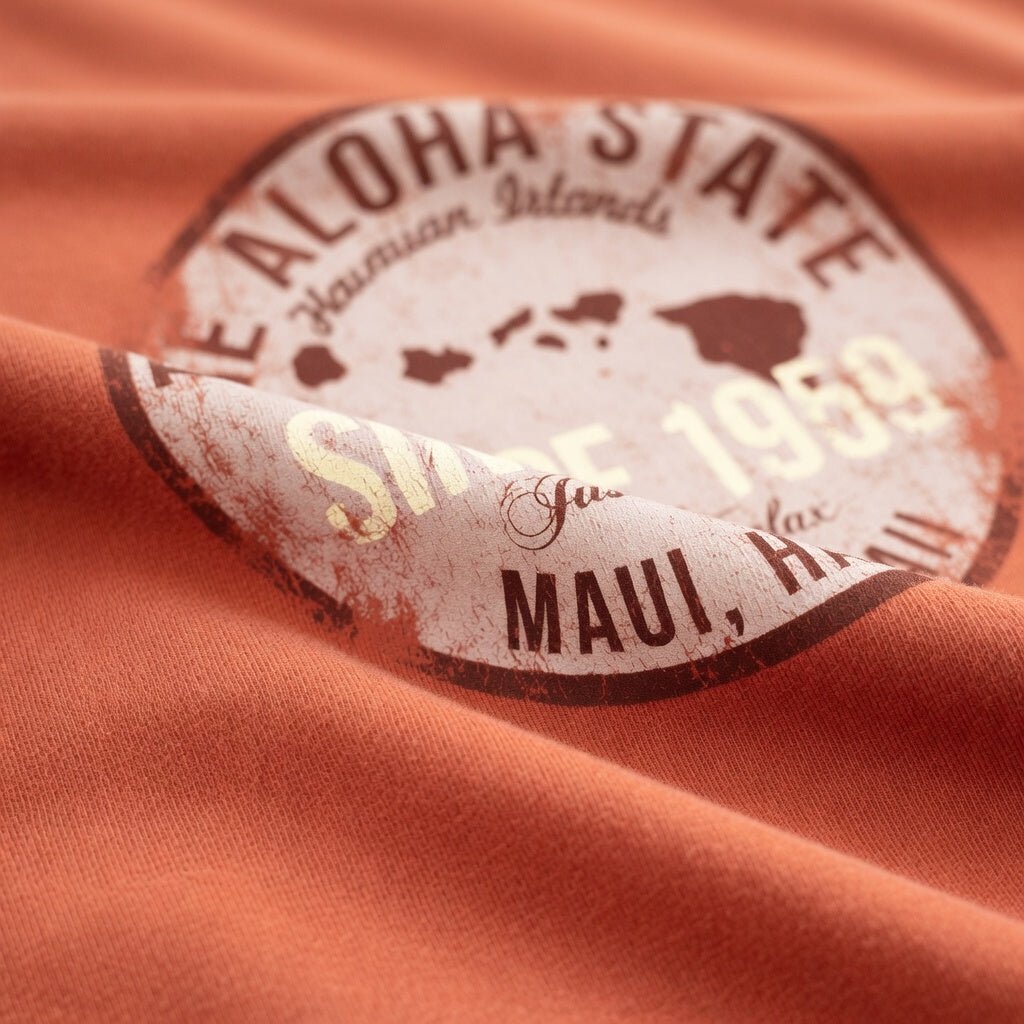 Relax Island Chain - Vintage Style Maui Tee
