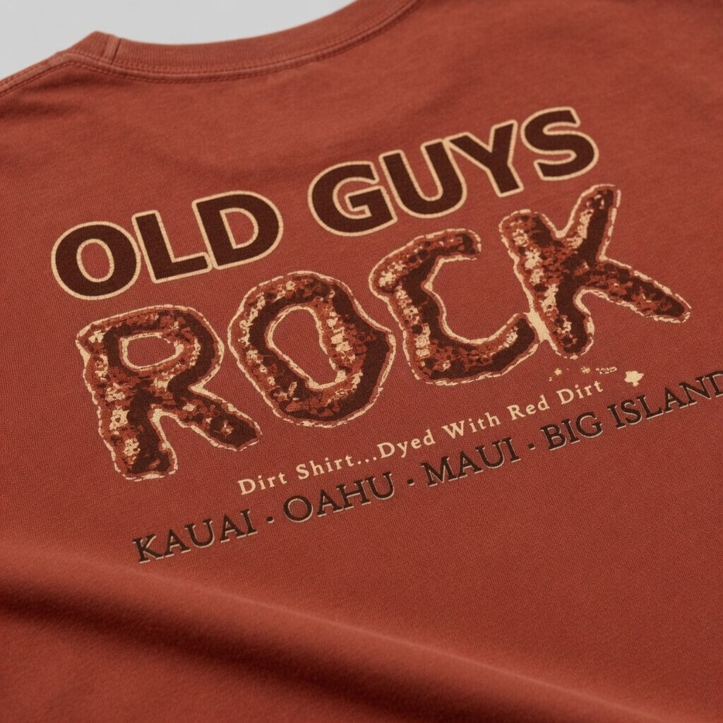 Old Guys Rock - Vintage Style Maui Tee