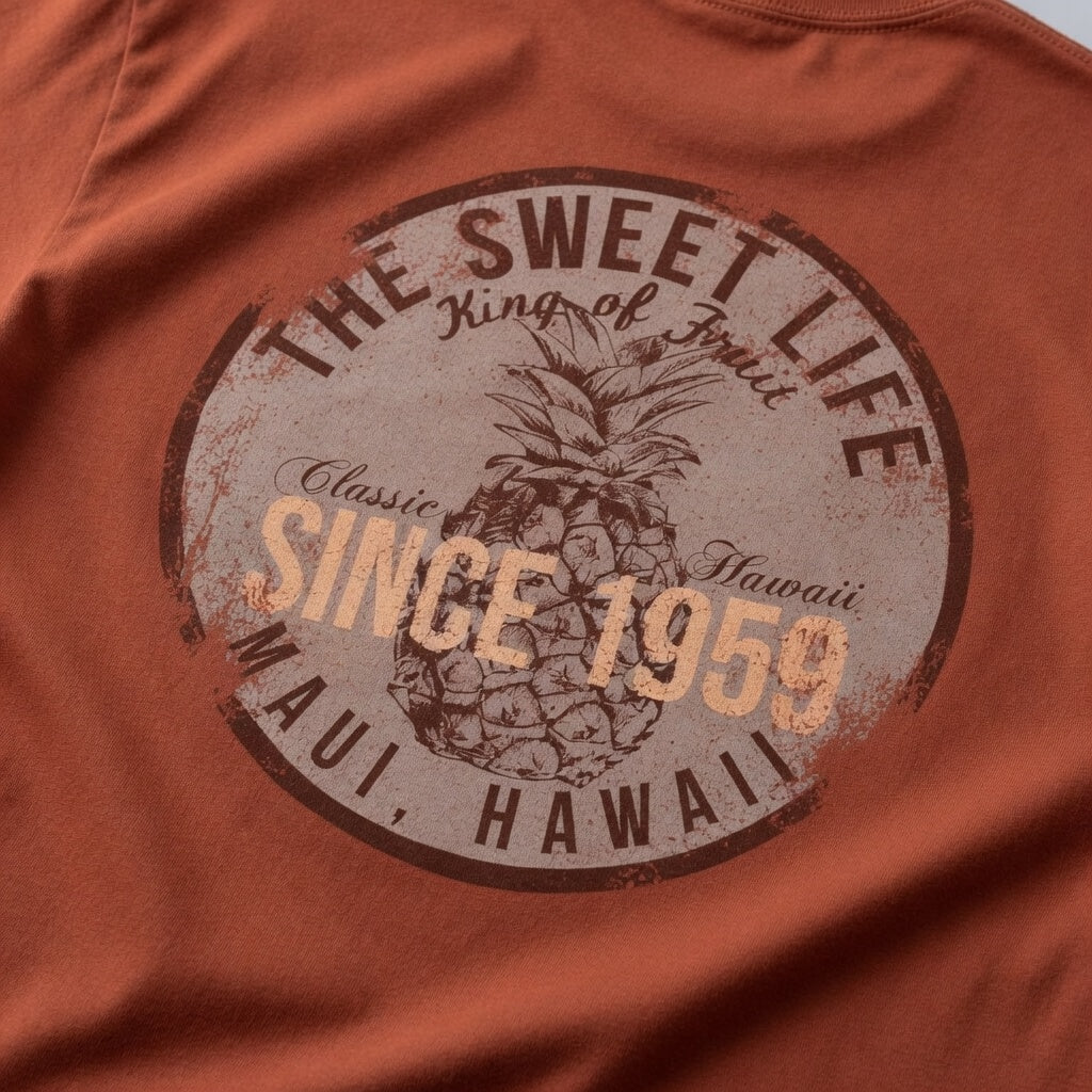 Classic Hawaii - Vintage Style Maui Tee