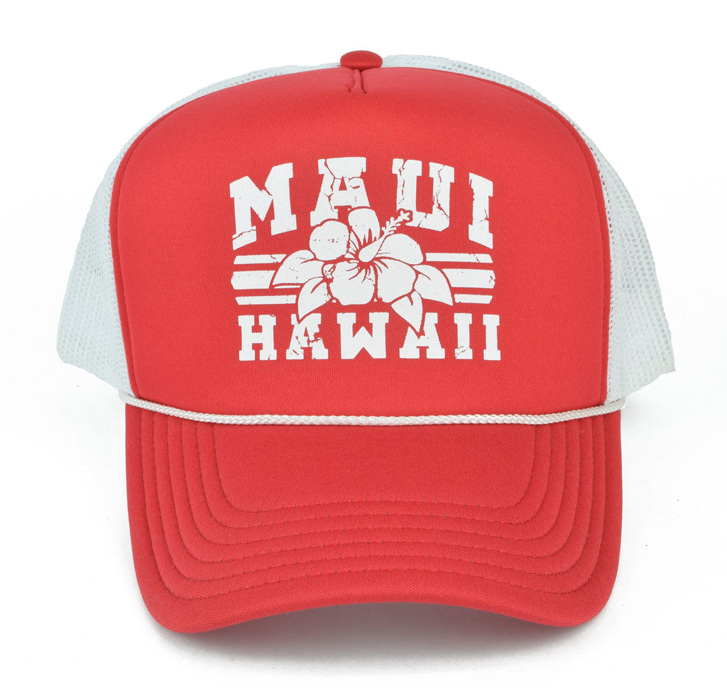 Maui Hibiscus Trucker